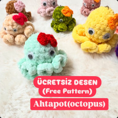 Ücretsiz Ahtapot Desen Şeması