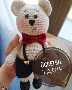 Ücretsiz Amigurumi Ayıcık Tarifi