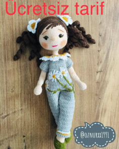 Ücretsiz amigurumi bebek tarifi
