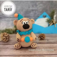 Ücretsiz Bebek Ayıcık Amigurumi Şeması