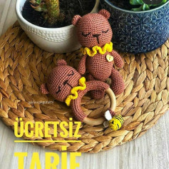 Ücretsiz Bebek Ayıcık Tığ işi Şeması