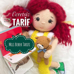 Ücretsiz Bebek ve Ayıcık Amigurumi Tığ İşi Tarifi