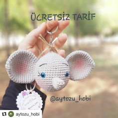 ÜCRETSİZ FİLE ELEFANT ANAHTARLIK TARİFİ