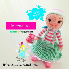 Ücretsiz Hafsa Bebek Örgü Tarifi
