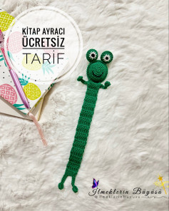 Ücretsiz Kurbağa Kitap Ayracı Tarifi