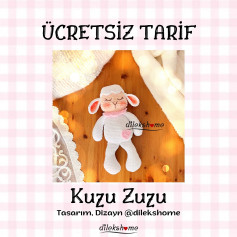 Ücretsiz Kuzu Zazu Amigurumi Tığ İşi Tarifi