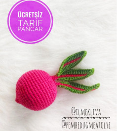 Ücretsiz Pancar Amigurumi Tarifi