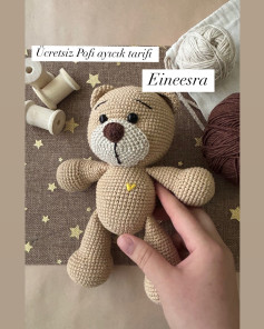 Ücretsiz Pofuduk Ayıcık Amigurumi Tarifi