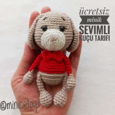 Ücretsiz Sevimli Köpek Amigurumi Tarifi