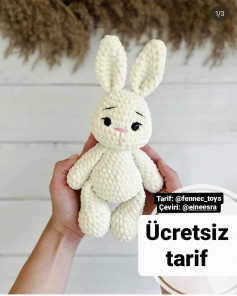 Ücretsiz Tavşan Amigurumi Tarifi