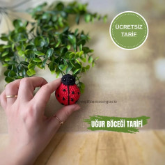 Ücretsiz Uğur Böceği Amigurumi Tarifi