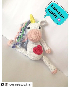 Unicorn Tığ İşi Modeli