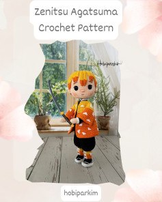 Zenitsu Agatsuma Amigurumi Şeması
