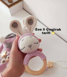 Zoe Tavşan Zili Tığ İşi Anlatımlı