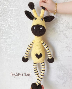 Zürafa Amigurumi Şeması