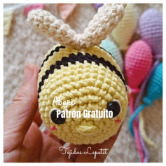 Abeja Amigurumi: Patrón Gratuito para Tejer