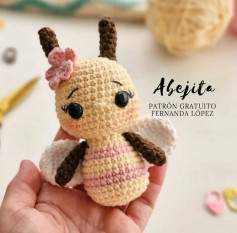 Abejita amigurumi: patrón gratis