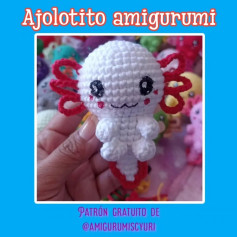 Ajolte amigurumi: patrón gratuito para tejer