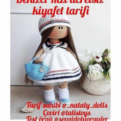 Amigurumi Bebek Elbise Örgü Şeması