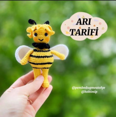 ARI TARİFİ: Sevimli Örme Arı Yapımı