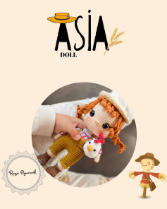 Asia Bebek Amigurumi Şeması
