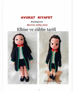 AVUKAT BEBEK ÖRGÜ ŞEMASI