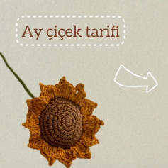 Ayçiçeği Amigurumi Yapımı