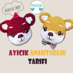 Ayıcık Anahtarlık Tığ İşi Tarifi