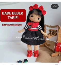 Bade Bebek Amigurumi Şeması