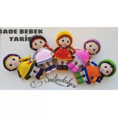 Bebekler için Amigurumi Tığ İşi Şeması