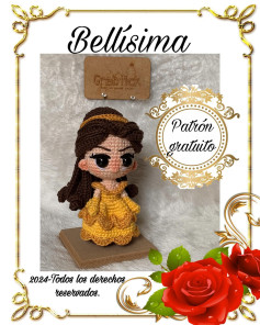 Bellísima Bella: Patrón de Amigurumi Gratis