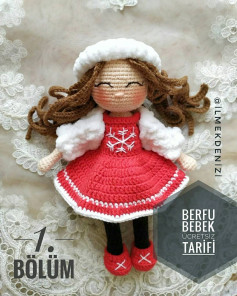 Berfu Bebek Amigurumi Şeması: 1. Bölüm