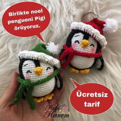 Birlikte Noel pengueni Pigisi örüyoruz.