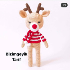 Bizim Geyik Amigurumi Tarifi