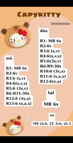 capykitty, kitty măng cụt, kitty cua, mochi hello kitty