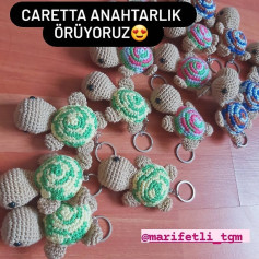 CARETTA ANAHTARLIK ÖRÜYORUZ 😍