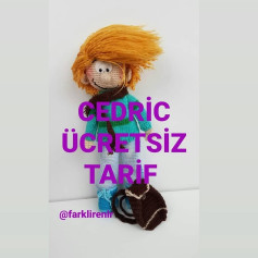 Cedric Amigurumi Şeması Ücretsiz