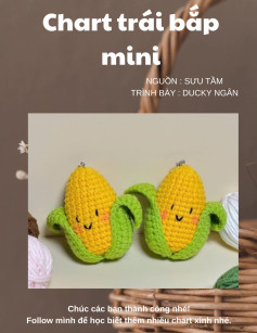 Chart bé bắp mini
