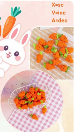 chart cà rốt cute