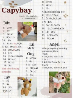 chart móc len capybay