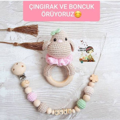 Çıngırak ve Boncuklu Bebek Zinciri Şeması