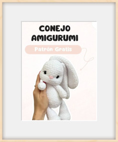 Conejo Amigurumi: Patrón gratis para tejer