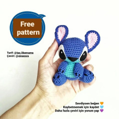 Dikişli Oyuncak Amigurumi Şeması