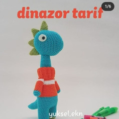 Dinosor Amigurumi Şeması