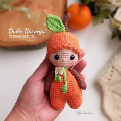Dulce Naranja: Patrón amigurumi gratis