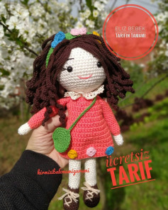 El yapımı Eliz Bebeğin ücretsiz amigurumi tarifi