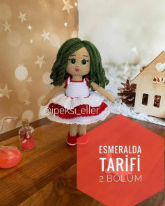 Esmeralda Amigurumi Bebek 2. Bölüm Tığ İşi Tarifi