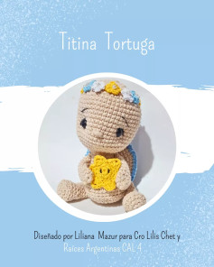 Gráfico de Amigurumi: La tierna Titina Tortuga