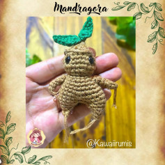 Gráfico de amigurumi: Mandragola