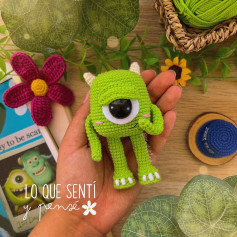 Gráfico de amigurumi Mike Wazowski